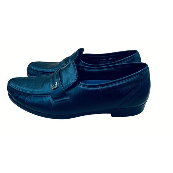 Bostonian Stockbridge Mens Dress Slip On Loafers Black Leather #29052 10.5 B - Picture 5 of 16
